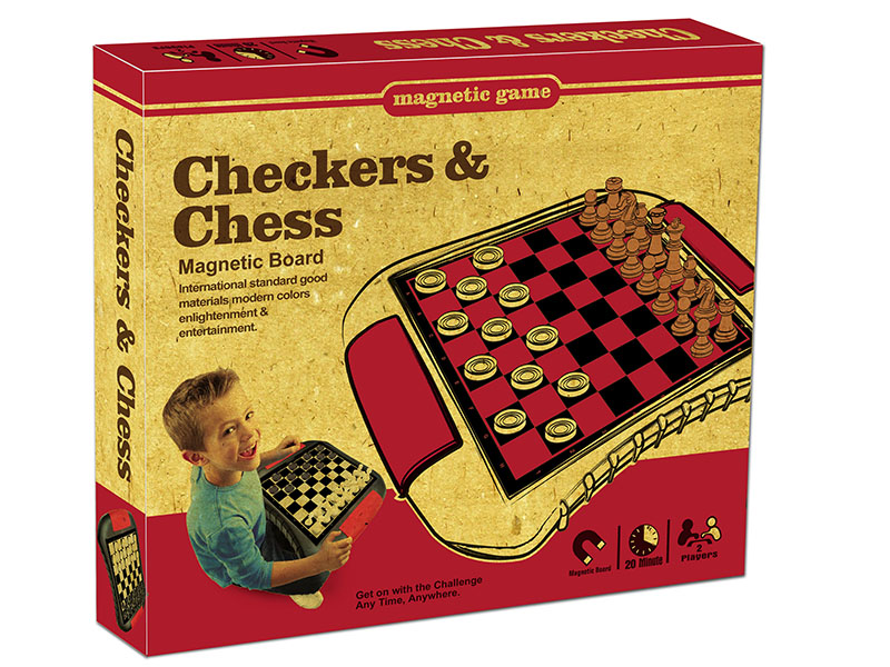 8 In 1 Magnetic Game Chess