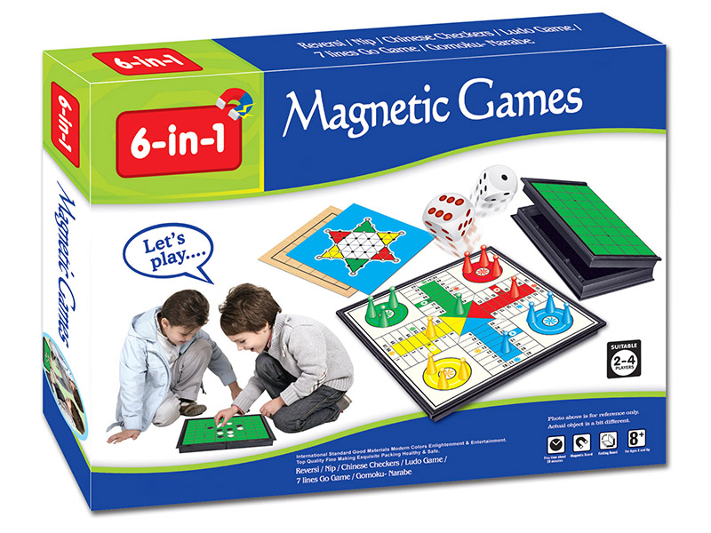6 In 1 Magnetic Game Chess