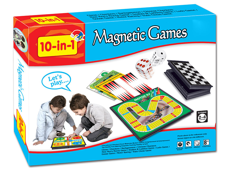 10 In 1 Magnetic Game Chess