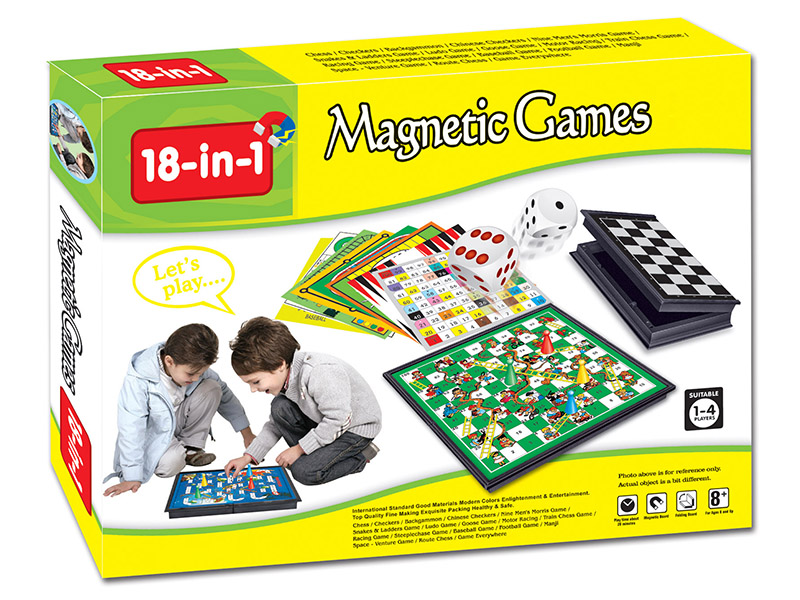 18 In 1 Magnetic Game Chess