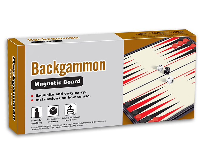 Folding Magnetic Backgammon