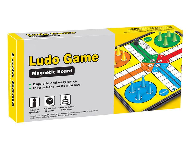 Folding Magnetic Ludo Game