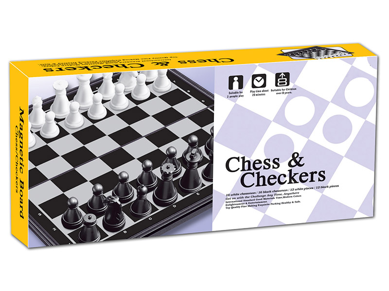 Magnetic Checkersi/Chess