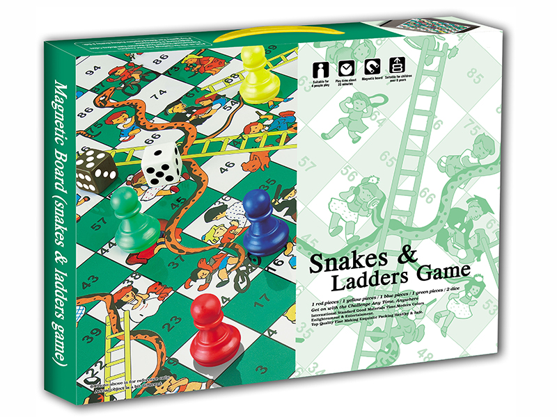 Magnetic Snakes & Ladders