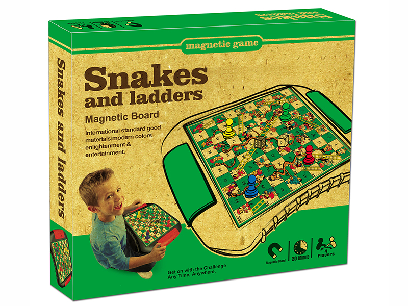 Magnetic Snakes & Ladders