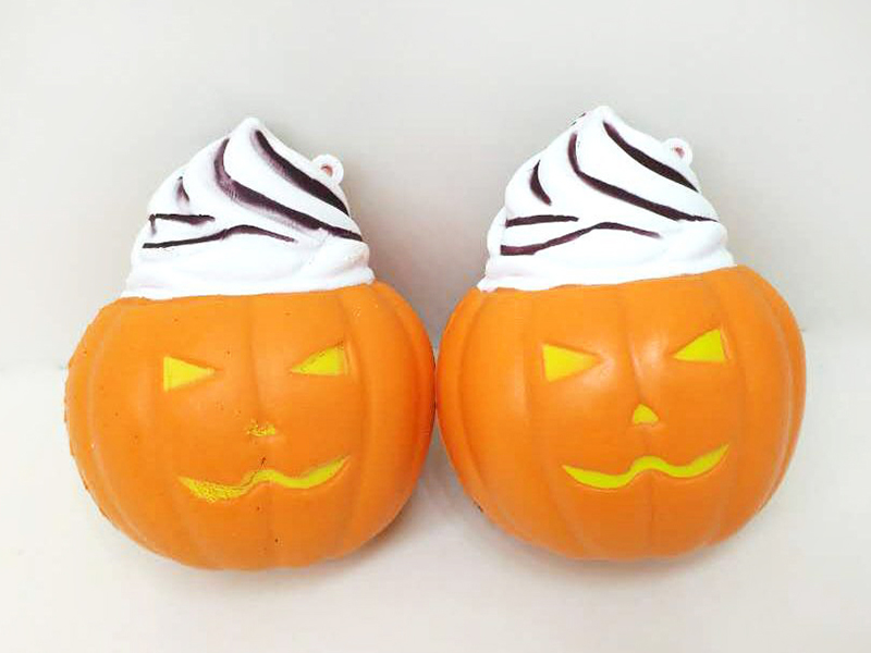 Slow Recovery PU Halloween Pumpkin Ice Cream