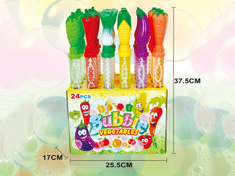 6 Items Vegetables Bubble Stick