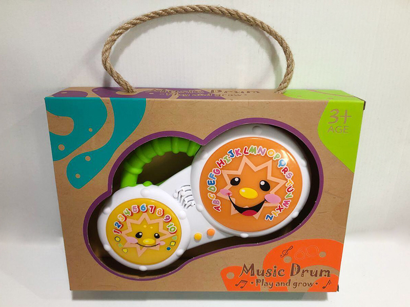 Hand Clapper Durm With Light And Music