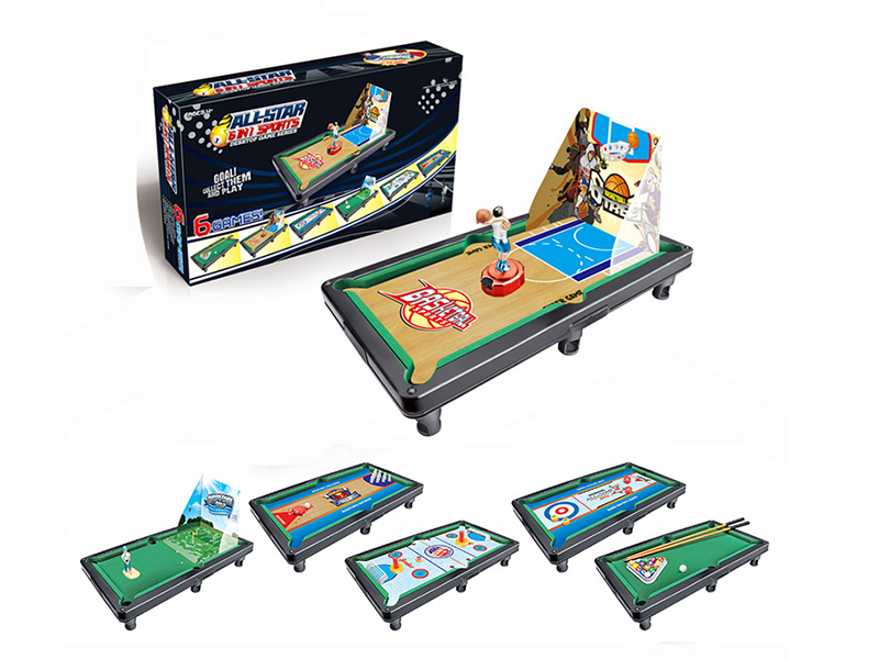 6 In 1 Desktop Game