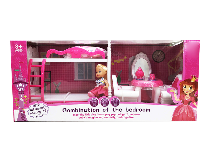 Girl Bedroom(With A Doll)