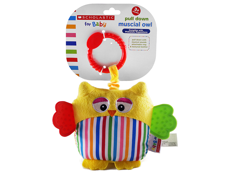 Baby Bell Velvet Cloth Animal Teether