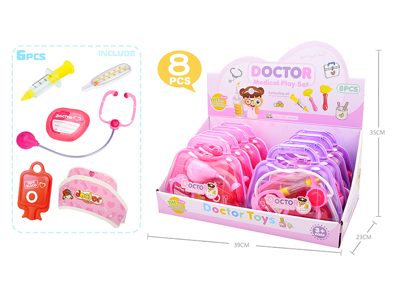 Doctor Set-Hand Box(Pink,Purple)