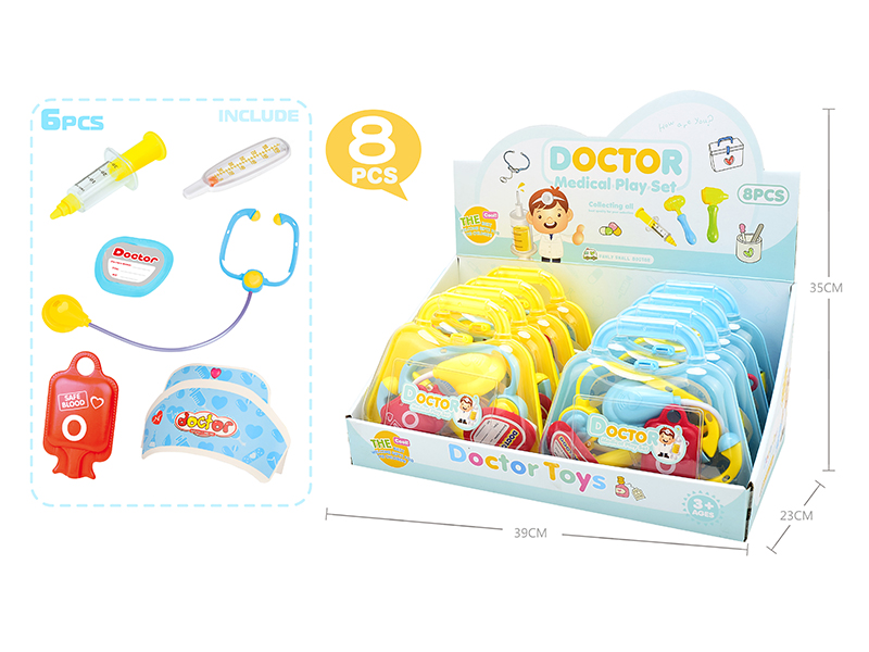 Doctor Set-Hand Box(Yellow,Blue)