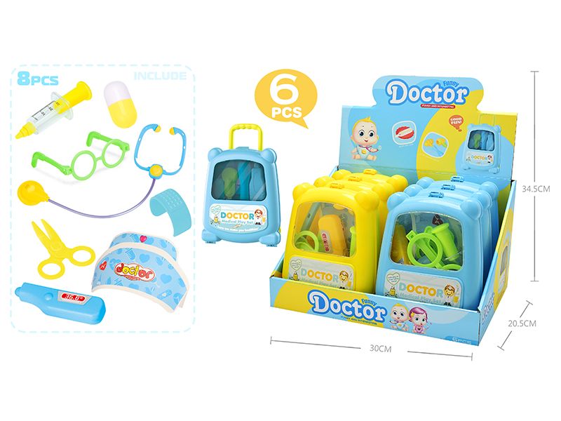 Doctor Set-Small Luggage(Yellow,Blue)
