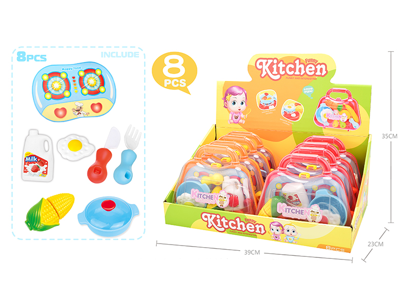 Kitchen Set-Hand Box(Orange,Red)