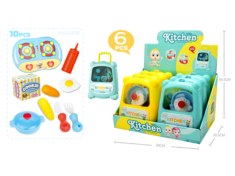 Kitchen Set-Luggage(Yellow,Blue)