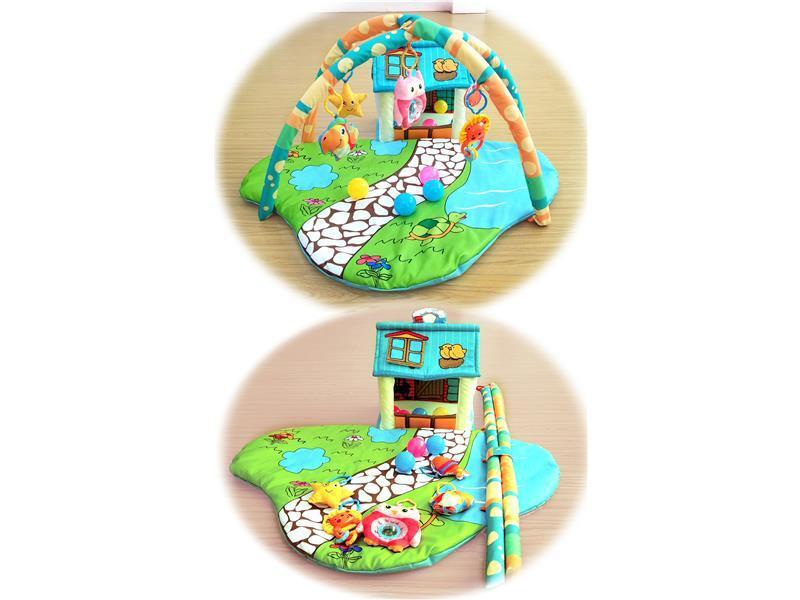Small House Baby Game Mat  + Ocean Ball