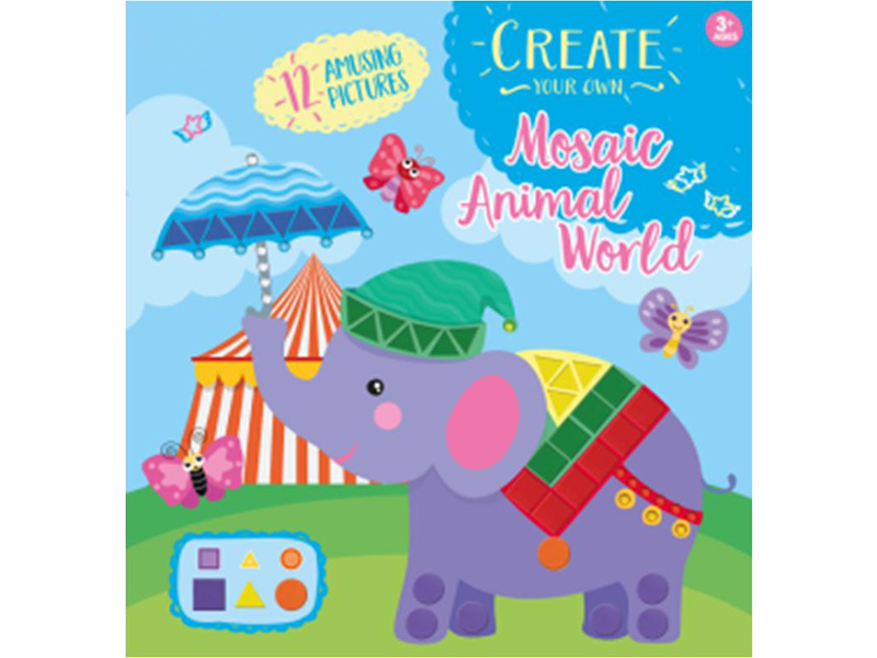 Mosaic Digital Paste Creative -  Animal World