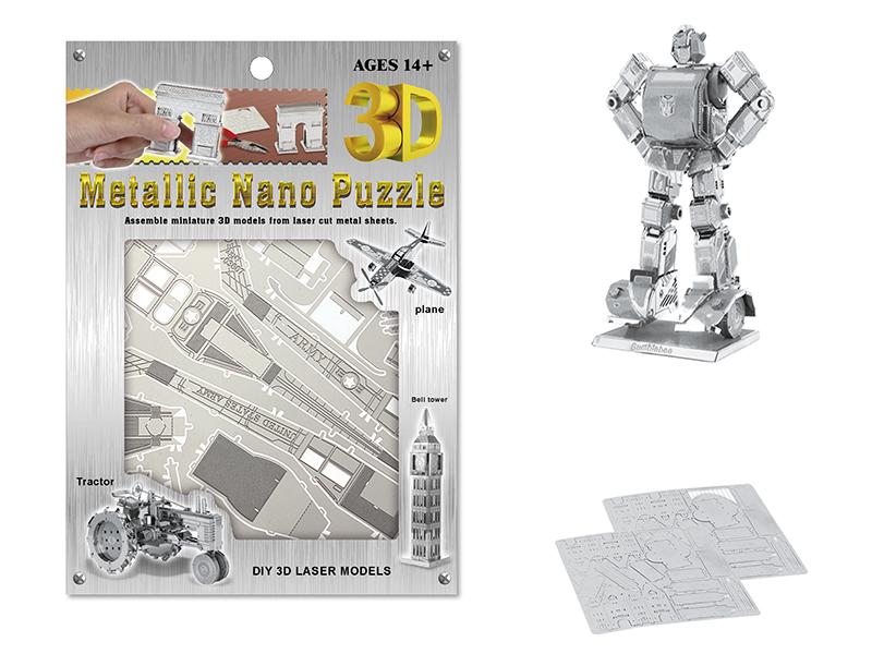 Stainless Steel  Bumblebee 3D Puzzle