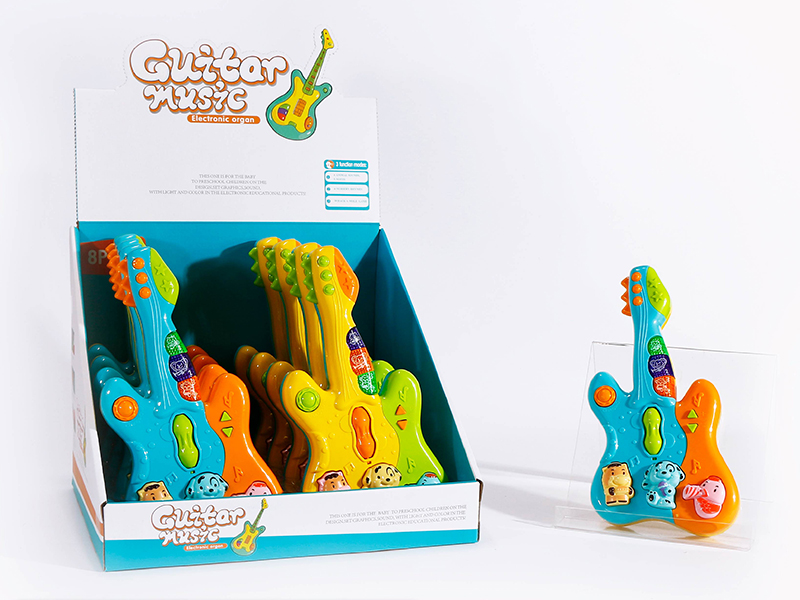 Funny Guitar(Yellow And Blue 2 Colour Mixed)