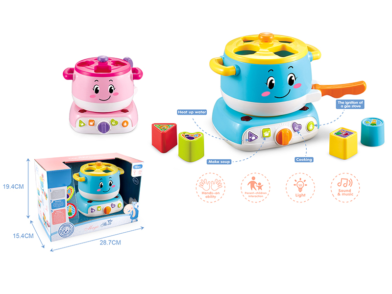 Baby Kitchen Range With Sound And Light