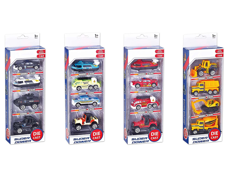 4pcs  Alloy Car
