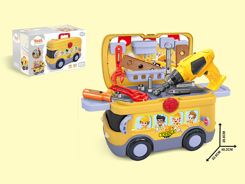 B/O  Tool Maintenance Car With Light And Music