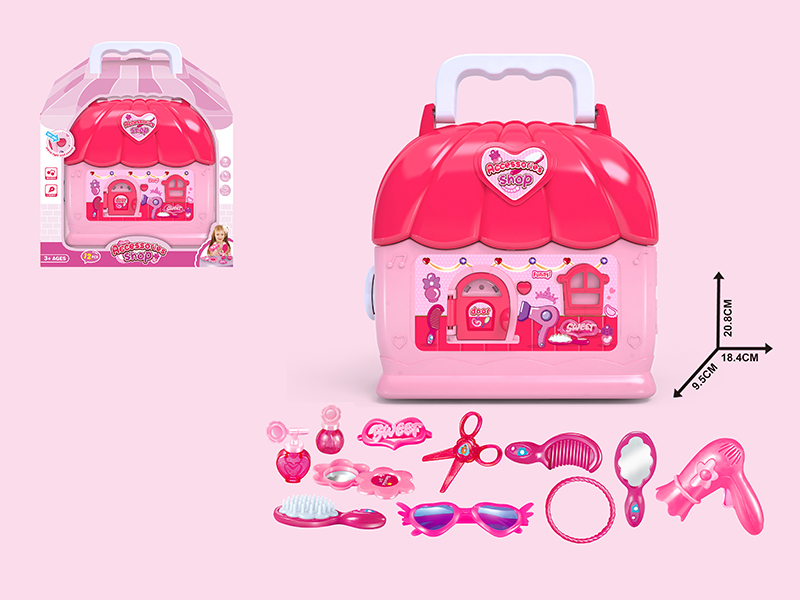 Accessories Storage House Set With Light And Music
