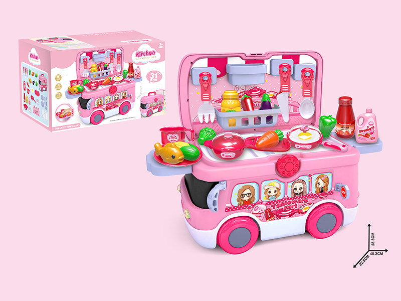Kitchen Bus Set With Light And Music