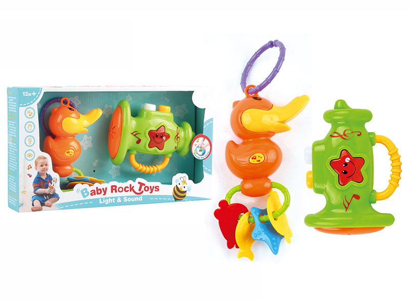 Duck Rattle + Horn