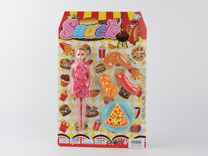 Barbie + Pizza Toys