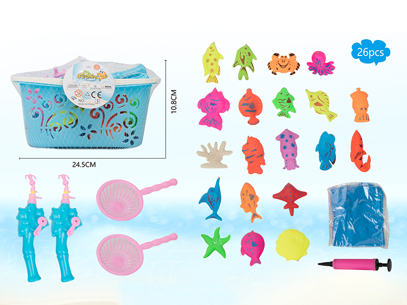 Hand Basket  Fishing Toy