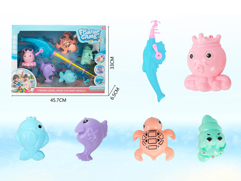 Magnetic Luminescent Fish  Fishing Toy
