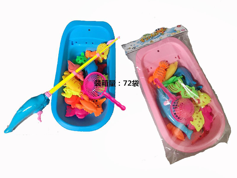 19PCS Fishing Toy