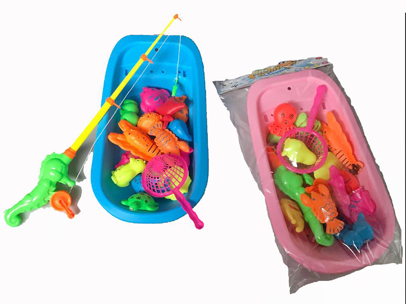19PCS Fishing Toy