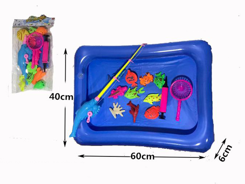 14PCS Fishing Toy
