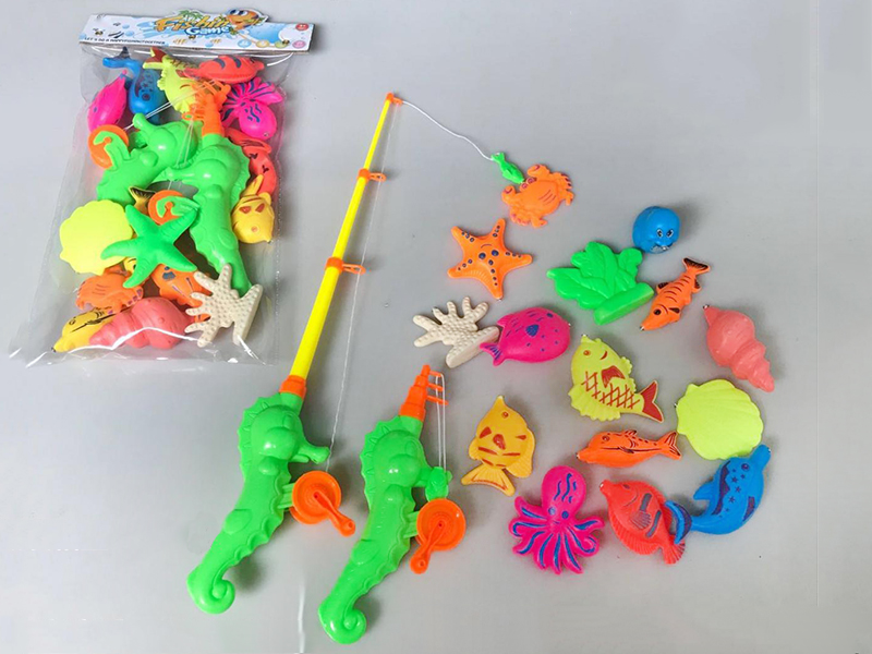17PCS Fishing Toy