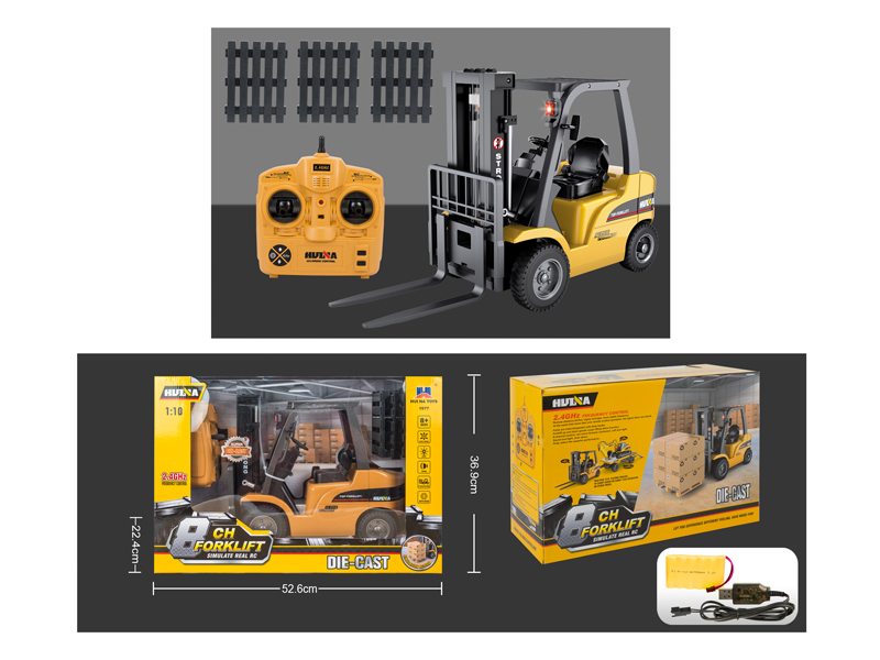 1:10 8CH Half Alloy  R/C  Forklift
