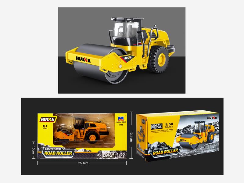 1:50 Half Alloy Road Roller