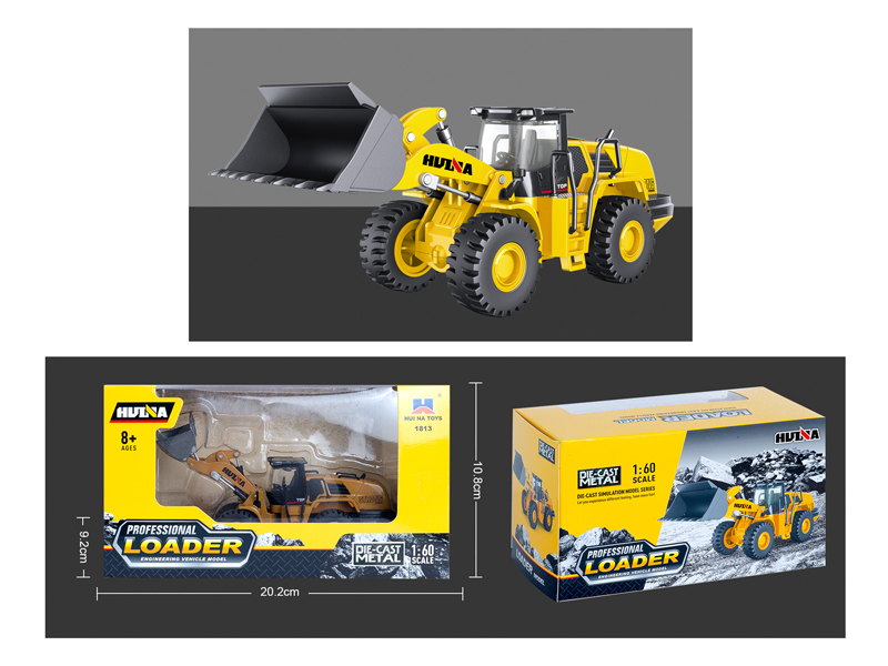 1:60 Half Alloy Bulldozer