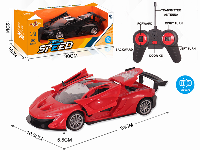 1:18 5CH Three Doors R/C McLaren With Headlights(Not Include Batteries)