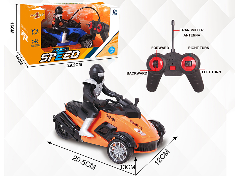 1:14 4CH R/C Motorbike