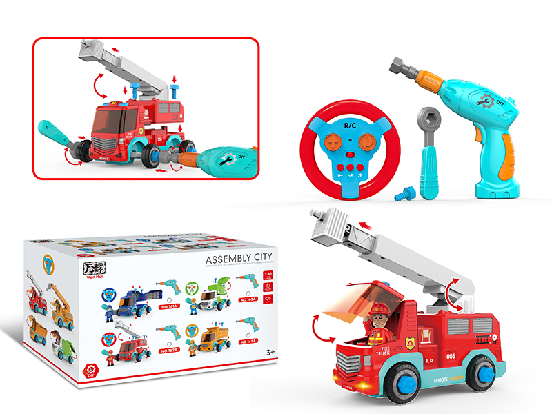 DIY Assembly R/C Fire Engine