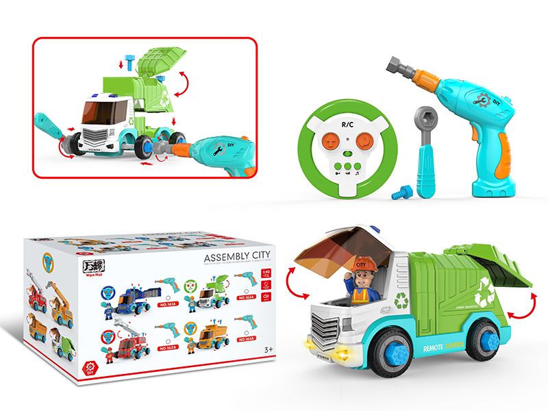 DIY Assembly R/C  Sanitation Car