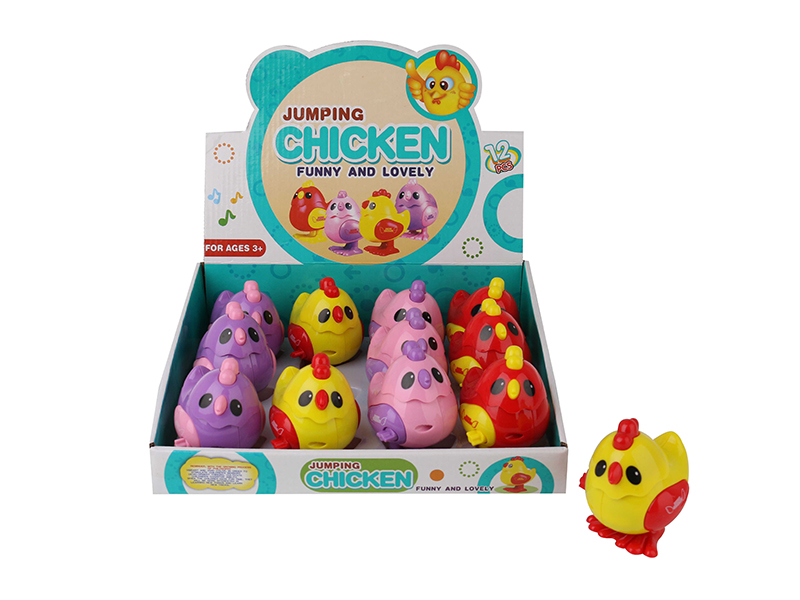 Wind Up  Jumping Chicken(12PCS)