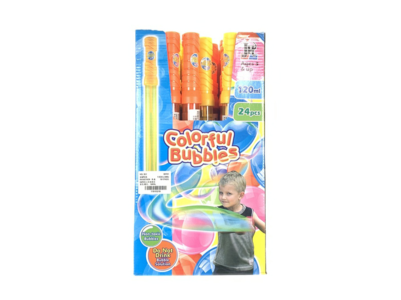 24pcs Colorful Bubble Sword