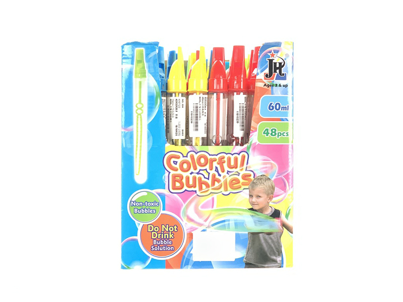 48pcs Whistle Bubble Sword