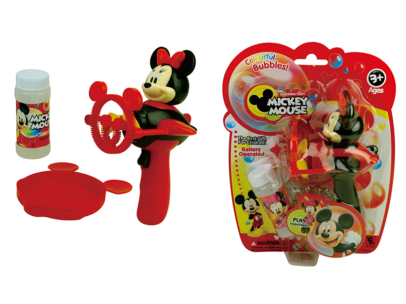 B/O Minnie Mouse Bubble Gun
