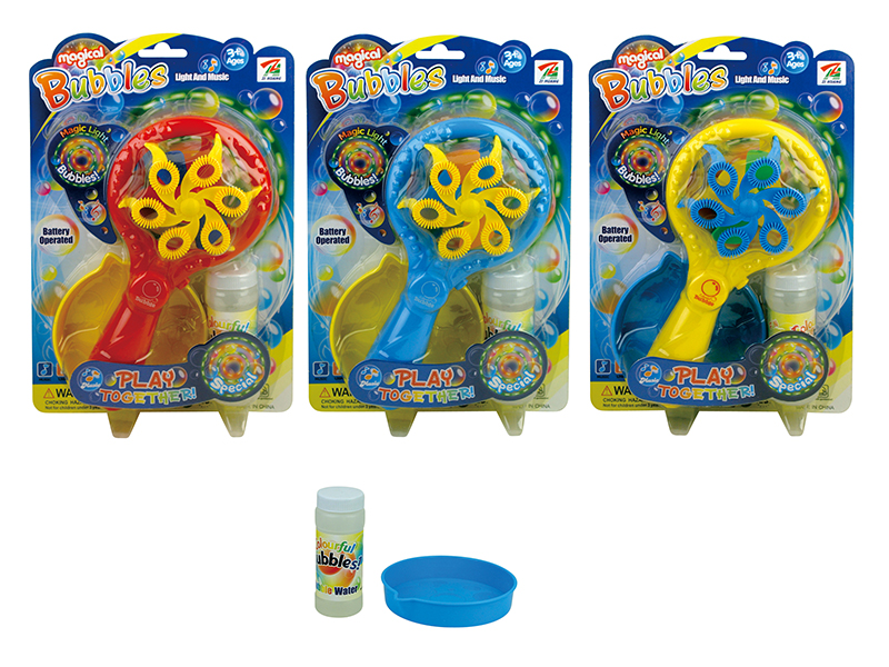 B/O Multifunctional Bubble Stick With Light And Music