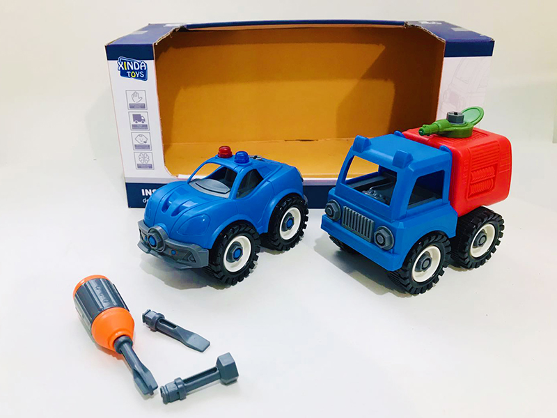 2pcs DIY Police Series